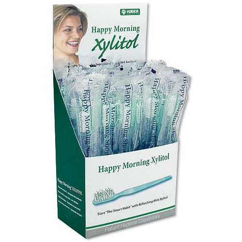 Pre filled toothbrush outlet